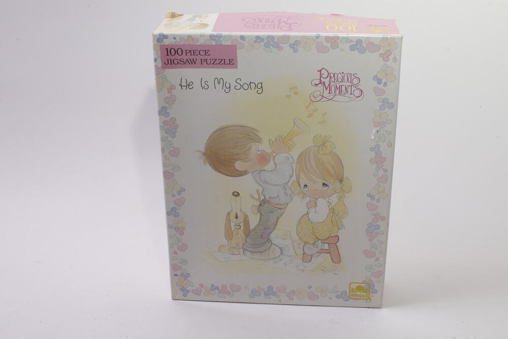 Precious Moments, He Is My Song, Jigsaw Puzzle, 100 Pieces, 1993 ~ 260128-WH 933